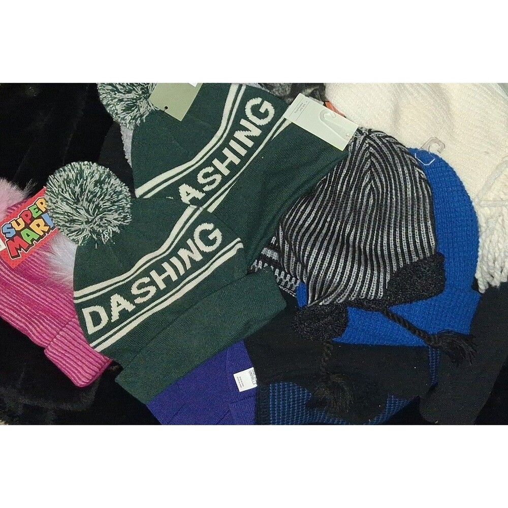 Resellers Hat, scarf, glove lot of 25 ALL NWT